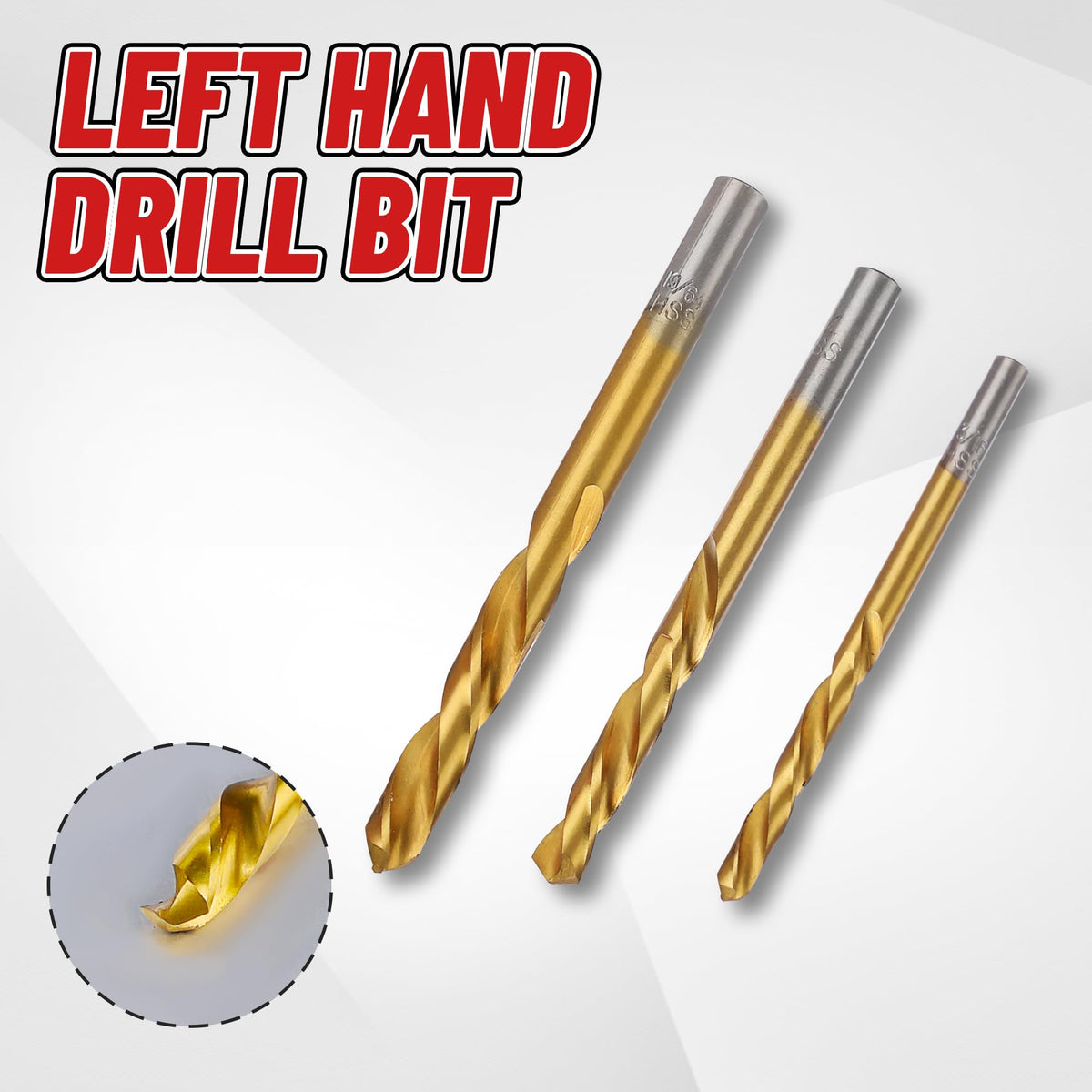UYECOVE 14-Piece Screw Extractor Set – Left-Hand Drill Bits for Stripped Screws & Broken Bolts