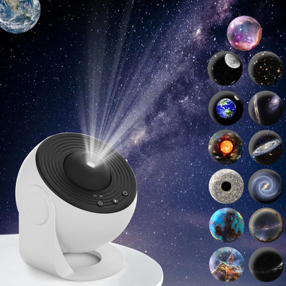 VanSmaGo Galaxy Projector – 13-in-1 Planetarium Star Sky Night Light