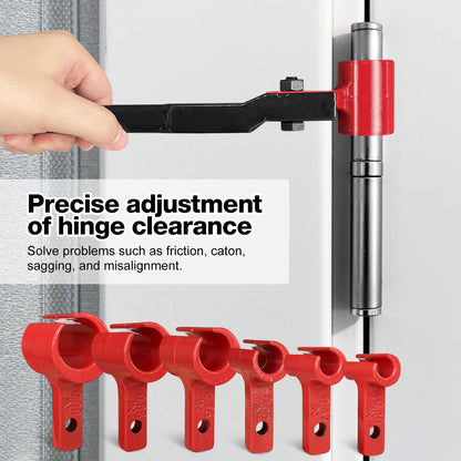 Vdsfand 6 in 1 Door Hinge Adjustment Tool Kit | Precise Hinge Gap & Quick Install