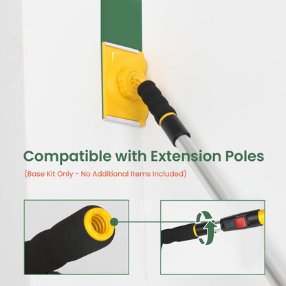 VOOMEY Paint Edger - 360° Rotation Handle, Corner & Ceiling Edge Painter with 5pcs Replace Pads