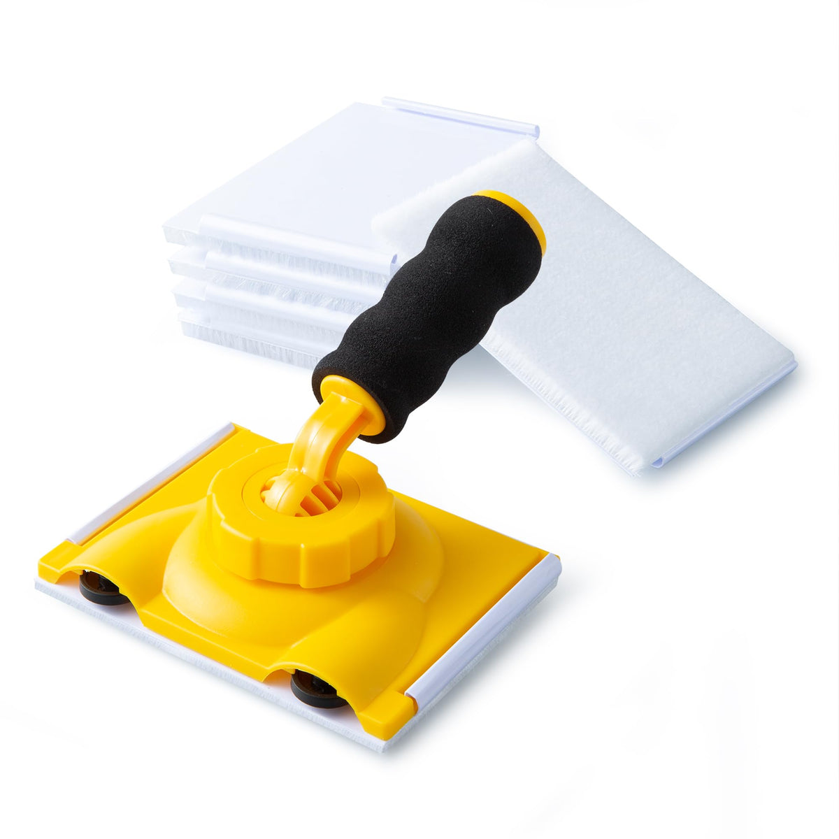 VOOMEY Paint Edger - 360° Rotation Handle, Corner & Ceiling Edge Painter with 5pcs Replace Pads
