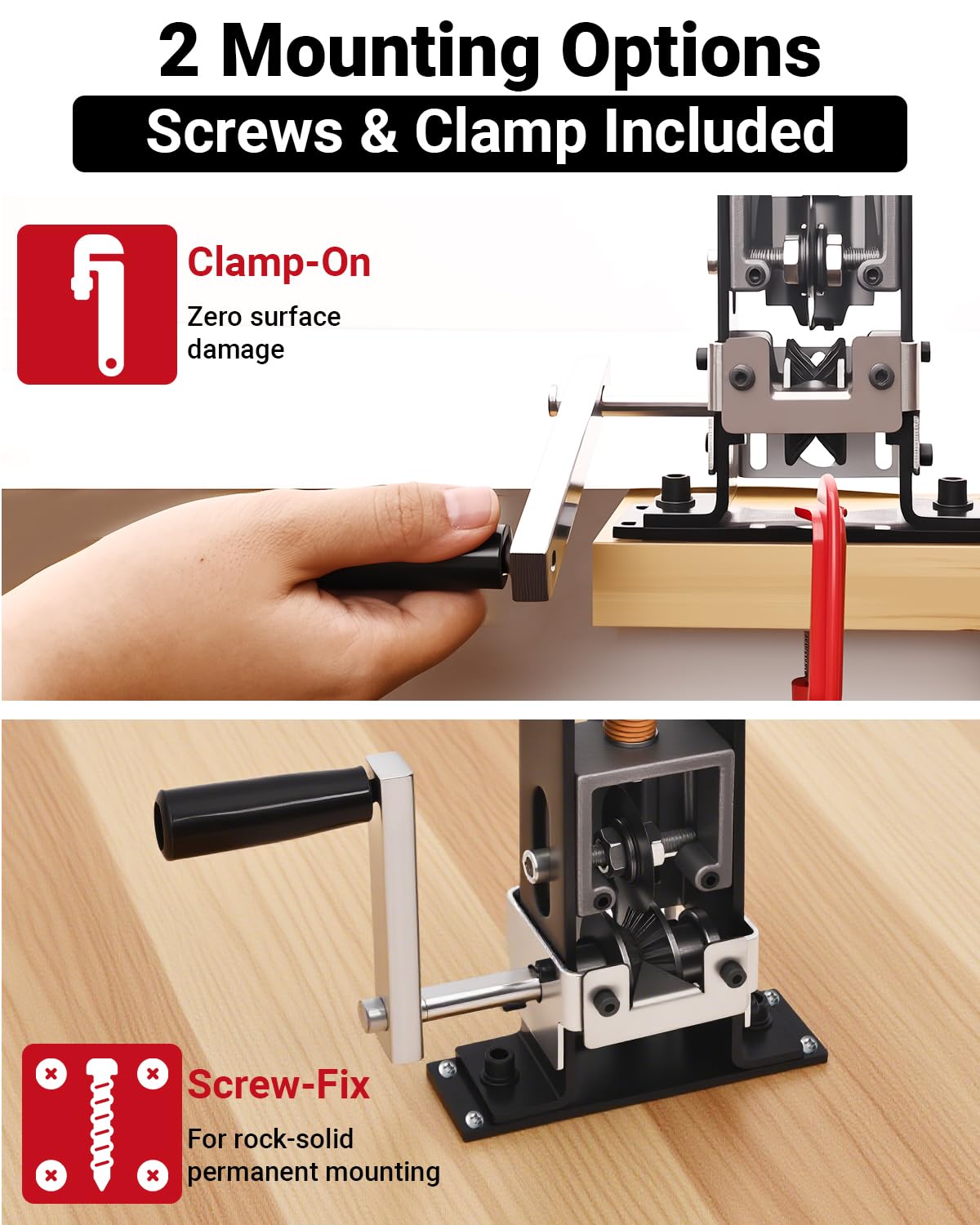 Vorhixa Wire Stripper Machine | Manual & Drill-Powered 0.06-1 Inch Stripping Tool