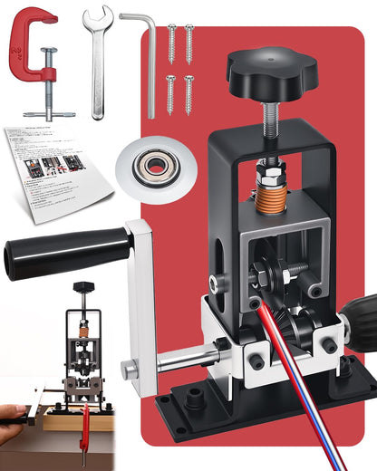 Vorhixa Wire Stripper Machine | Manual & Drill-Powered 0.06-1 Inch Stripping Tool