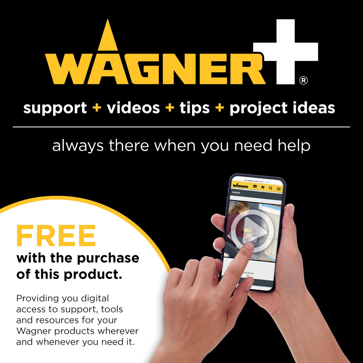 Wagner Control Spray QX2 HVLP Handheld Stain Sprayer – 3 Patterns, Adjustable Flow for Fences, Decks & Lattice
