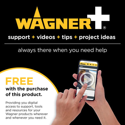 Wagner Control Spray QX2 HVLP Handheld Stain Sprayer – 3 Patterns, Adjustable Flow for Fences, Decks & Lattice