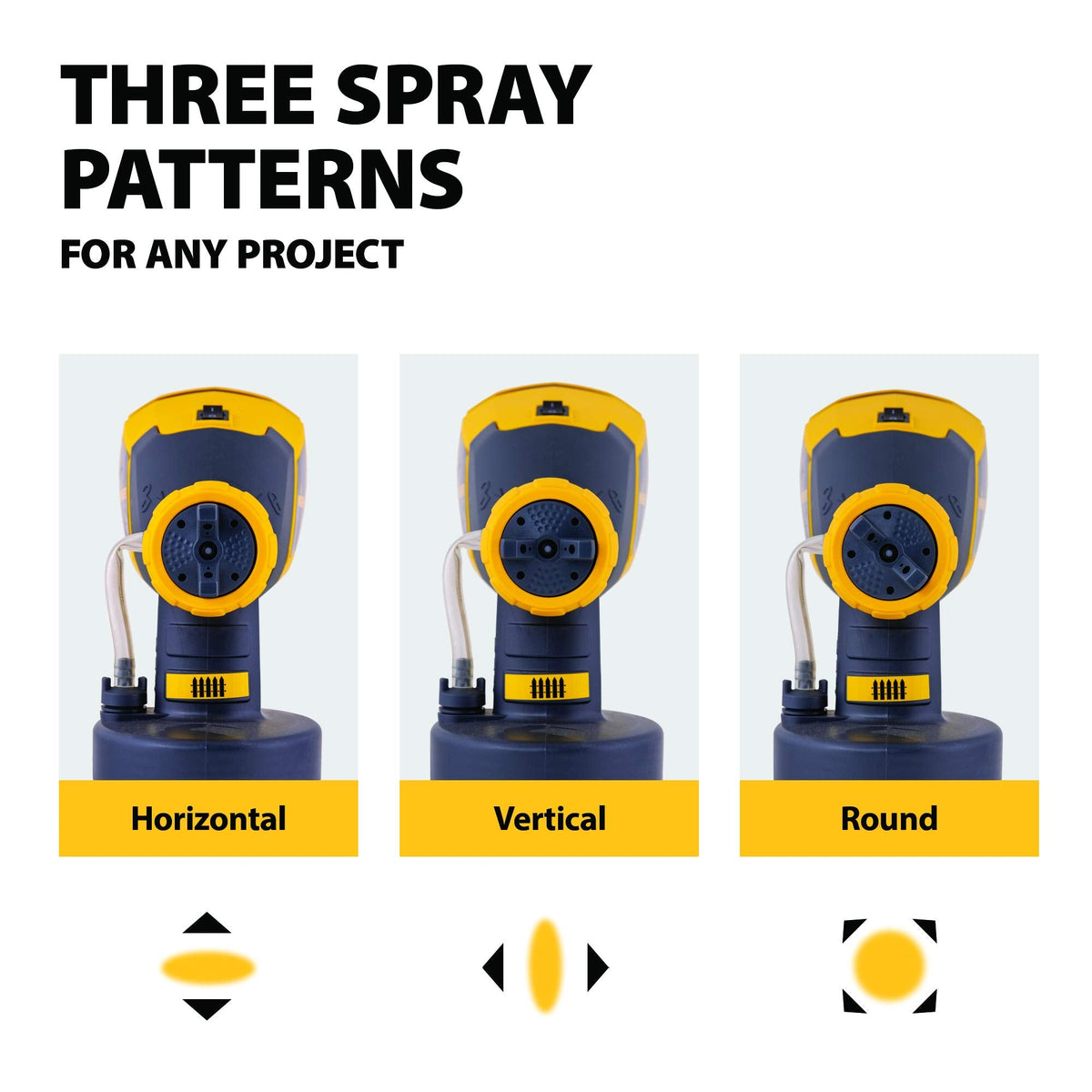 Wagner Control Spray QX2 HVLP Handheld Stain Sprayer – 3 Patterns, Adjustable Flow for Fences, Decks & Lattice