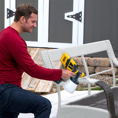 Wagner Control Spray QX2 HVLP Handheld Stain Sprayer – 3 Patterns, Adjustable Flow for Fences, Decks & Lattice