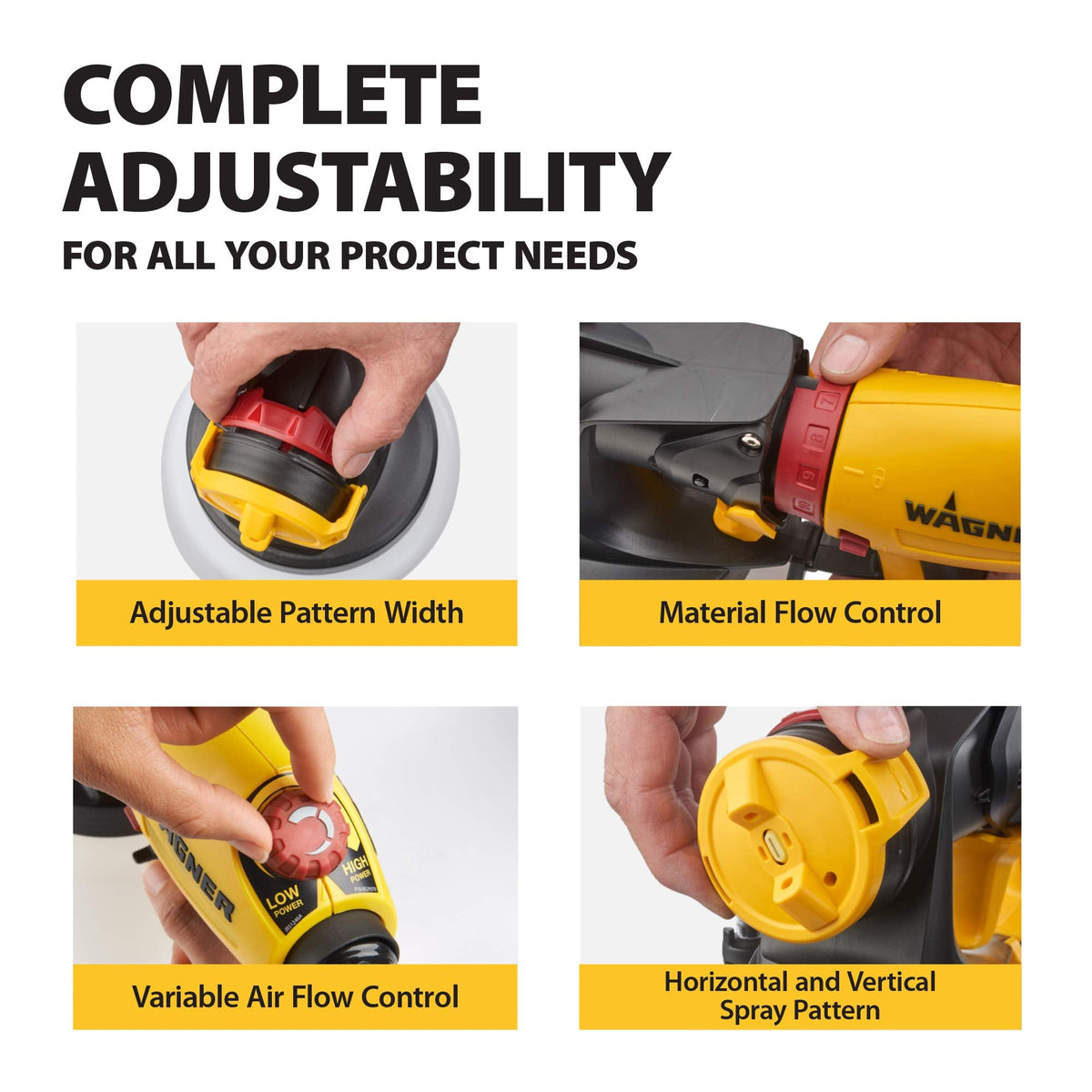 Wagner FLEXiO 5000 Stationary HVLP Paint & Stain Sprayer | Fast, Precise DIY