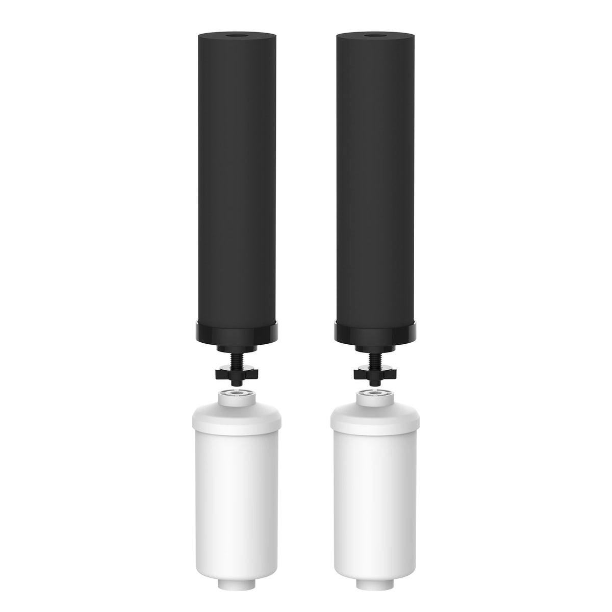 Waterdrop Gravity Water Filter Replacement Pack for Berkey & Waterdrop Systems | NSF/ANSI 372