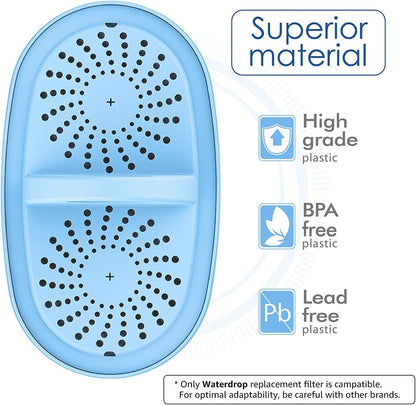 Waterdrop PF-AL Alkaline Filter Replacement for Waterdrop Pitchers — 2 Pack