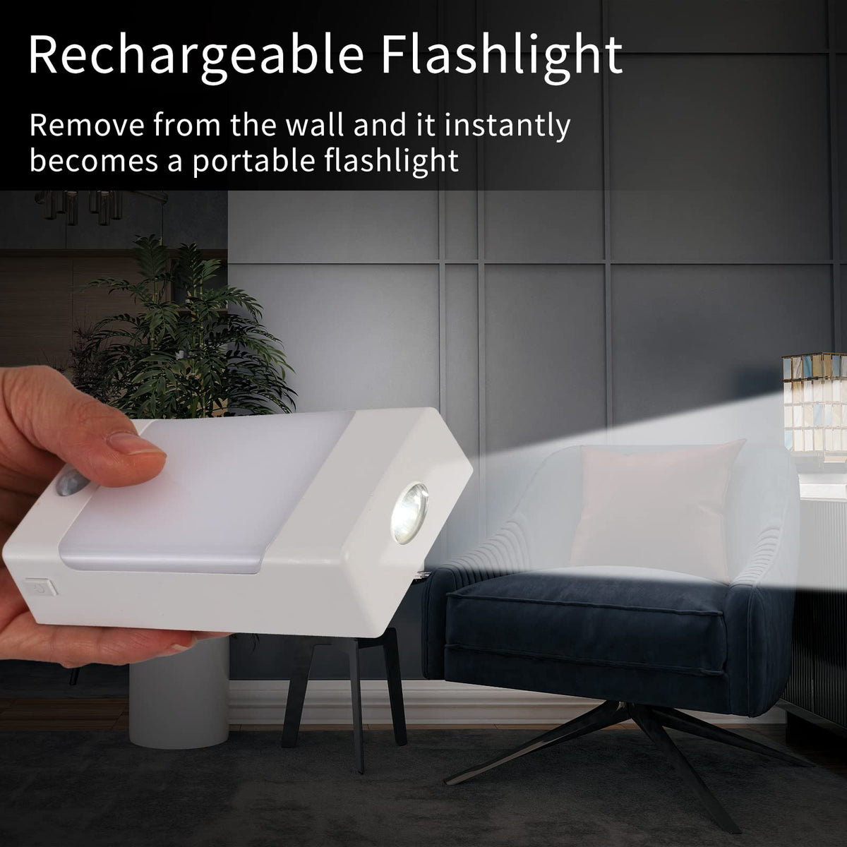Wennyn 4-in-1 LED Night Light with Motion Sensor & Power Outage Backup – 2 Pack, 5000K