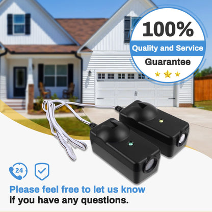 Werhoo 41A5034 Safety Sensor Kit — Garage Door Opener Replacement (Post-1997)