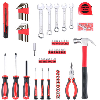WINNER 175-Piece Multi-Purpose Tool Kit – Portable Toolbox for Home, Auto, and DIY Projects