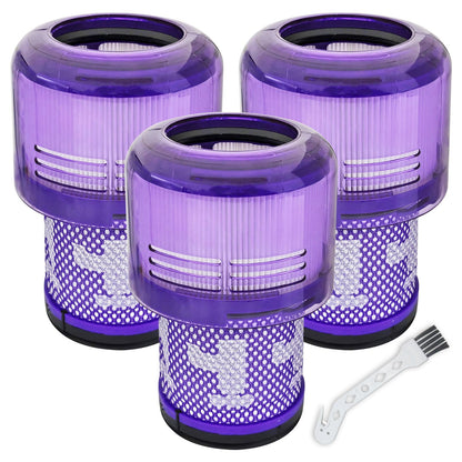 Wipenow 3-Pack Replacement Filters for Dyson V11/V15 & SV Series
