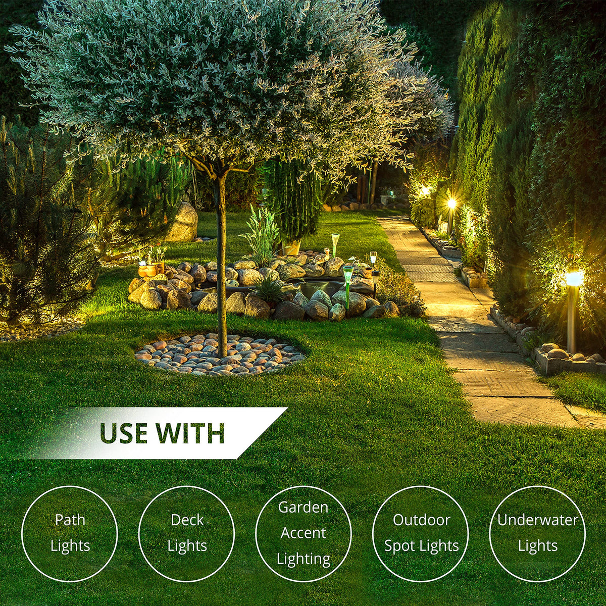 Wirefy 14/2 Low Voltage Landscape Wire – 250 ft, Pure Copper, Direct Burial
