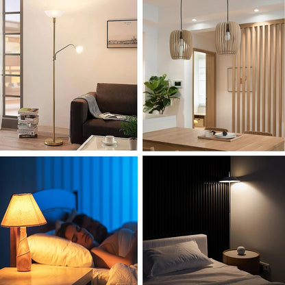 Wiyifada 3 Way LED Light Bulbs – 4 Pack, Soft White 3000K, 360/720/1080 lm, E26 A19