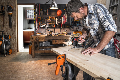 WORX 20V AXIS 2-in-1 Cordless Saw: Jigsaw & Reciprocating, 4 Blades, Lightweight, PowerShare