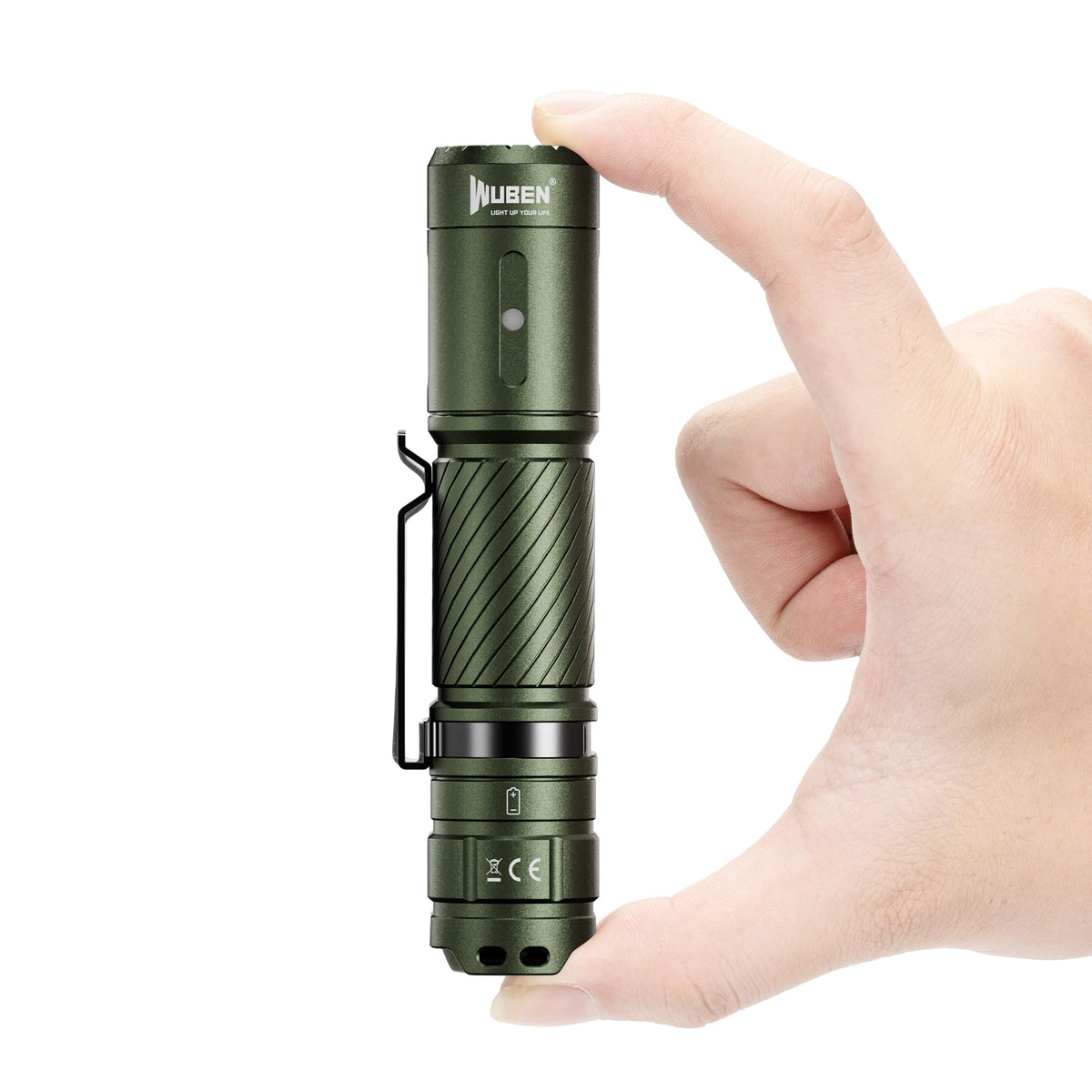 WUBEN C3 Flashlight — 1200 Lumens, 6 Modes, Type-C Rechargeable, IP68