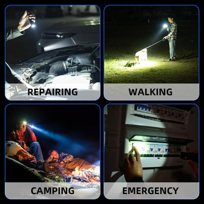 WUBEN C3 Rechargeable Flashlight — 1200 Lumen, Type-C Charge, IP68, 6 Modes | EDC & Outdoor