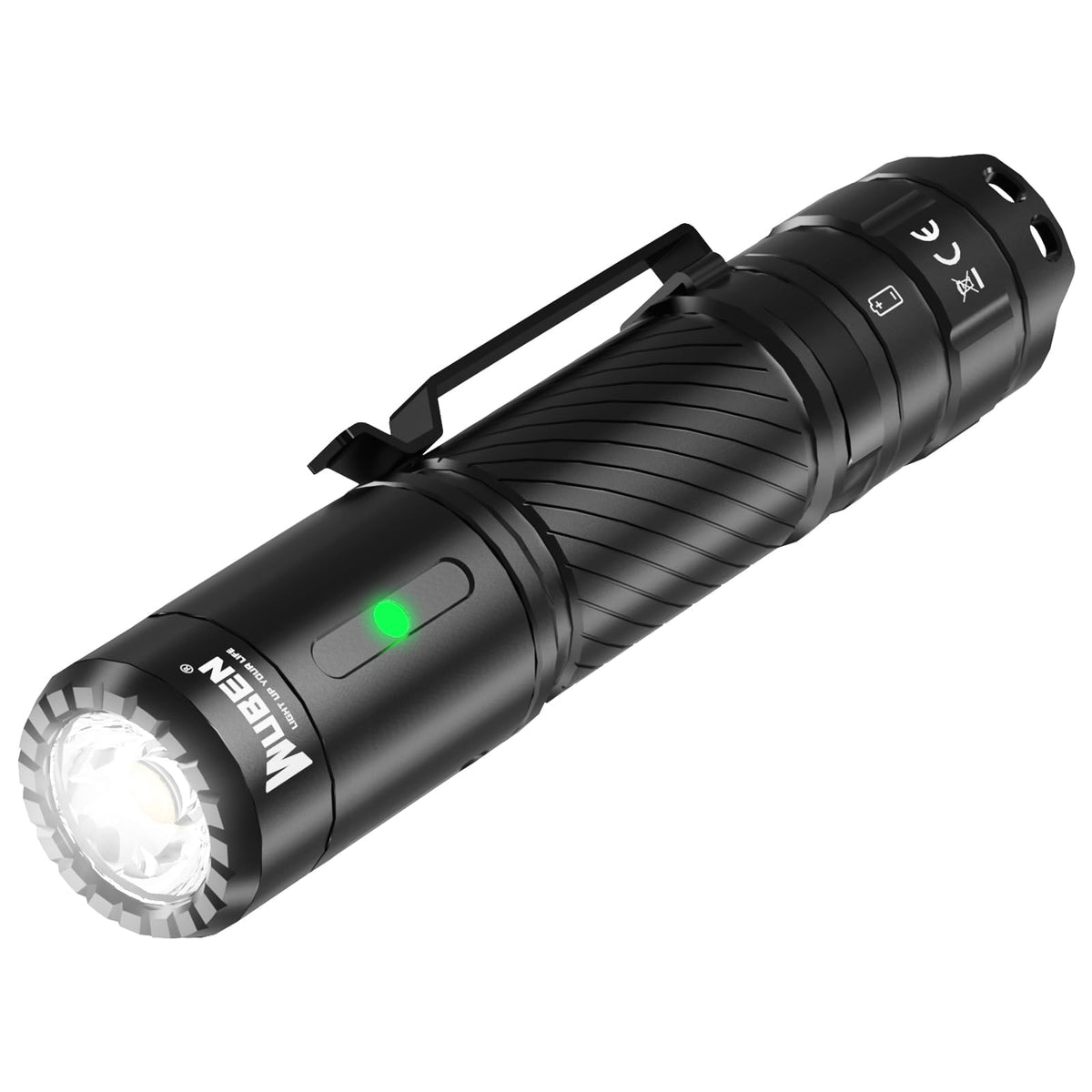 WUBEN C3 Rechargeable Flashlight — 1200 Lumen, Type-C Charge, IP68, 6 Modes | EDC & Outdoor