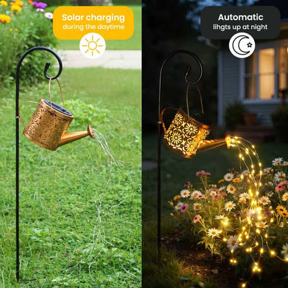 X-PREK Solar Watering Can Lights — Outdoor Garden Decor, Waterproof Pathway Lighting