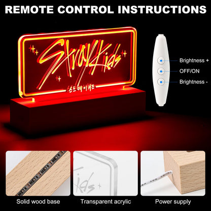 X9H8N9 Stray LED Night Light — Seven Colors, Adjustable Brightness, USB-Powered