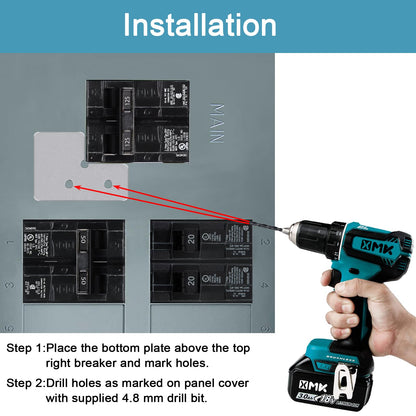 XMK Generator Interlock Kit for Siemens/Murray 100A Panels – 7/8 to 1 1/4 Inch Spacing