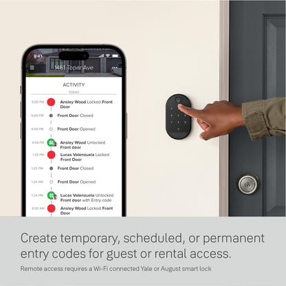 Yale Keypad – Bluetooth Keypad for Yale Approach & August Smart Locks