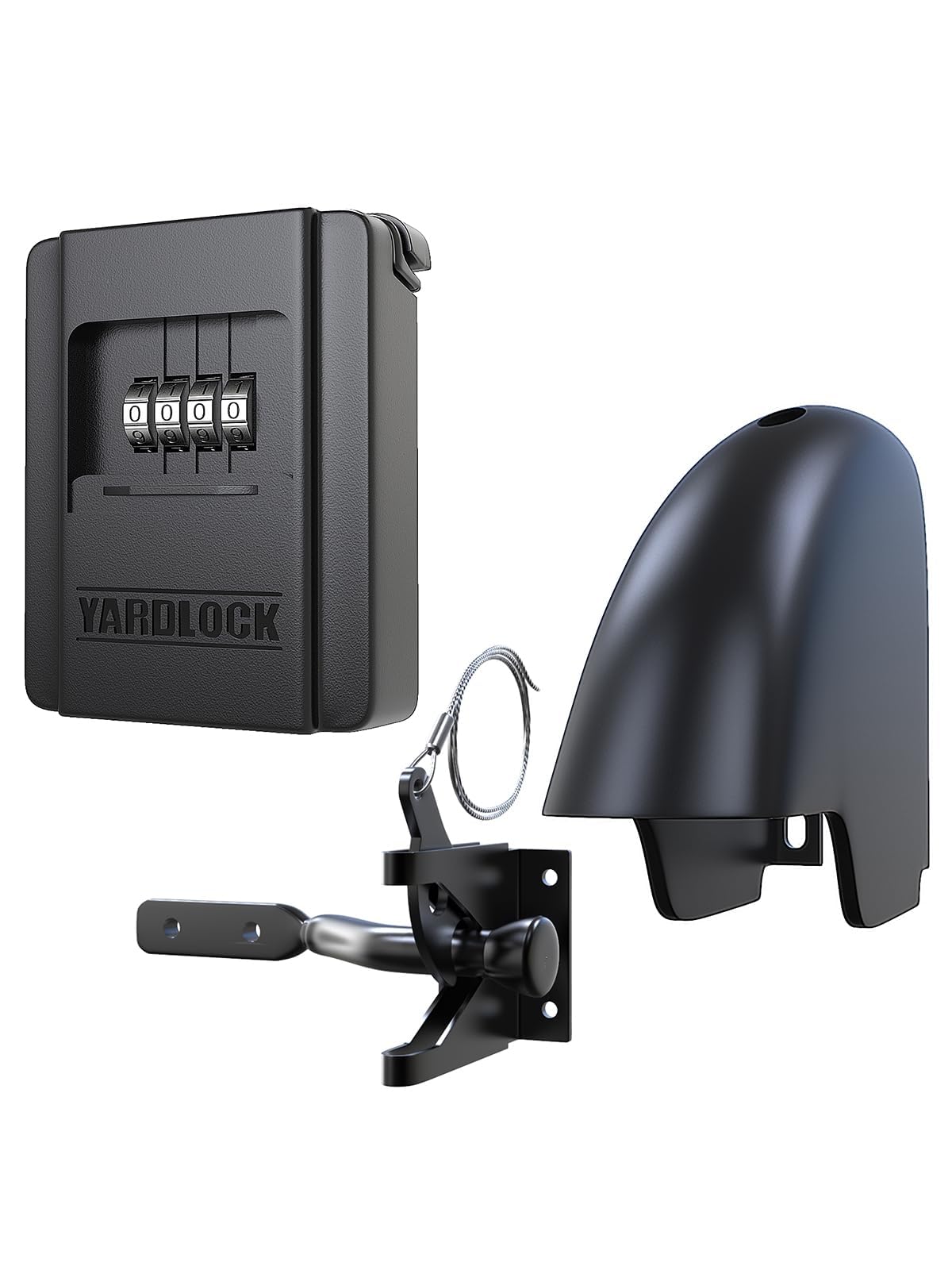 Yardlock Gate Lock – Keyless Fence Lock & Latch for Wood & Vinyl Gates