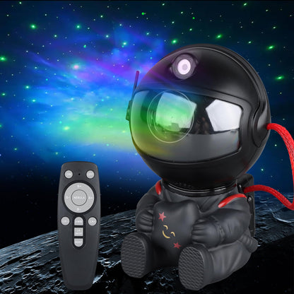 YXQUA Astronaut Star Projector - 8 Modes, 270° LED, Kids Room Galaxy Light