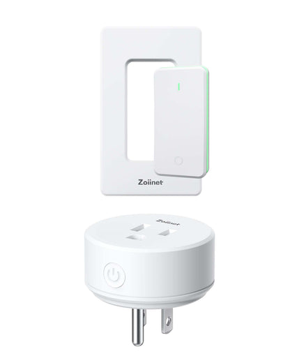 Zoiinet Remote Control Outlet Plug Switch – Buckle Design, 300 ft Range, 15A/1500W, Programmable