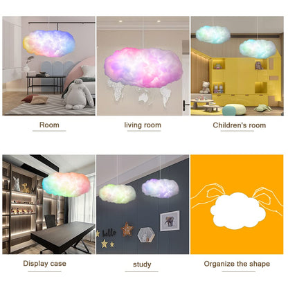 ZOKON 3D Big Cloud Light Kit – Music Sync RGB Cloud Light, 360° Remote, APP Control
